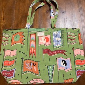 Sezane x Pangea limited edition tote bag